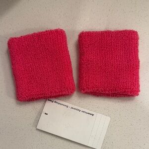 American Apparel Pink Neon Wristbands / Sweatbands